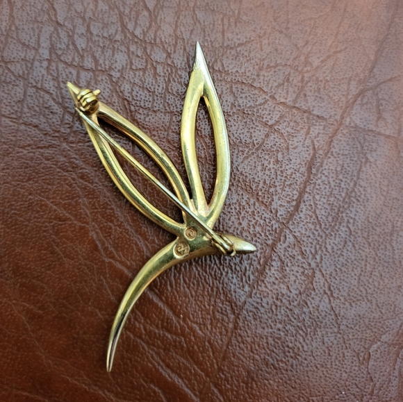 Vintage Signed Swarovski Butterfly Brooch! - Picture 2 of 8